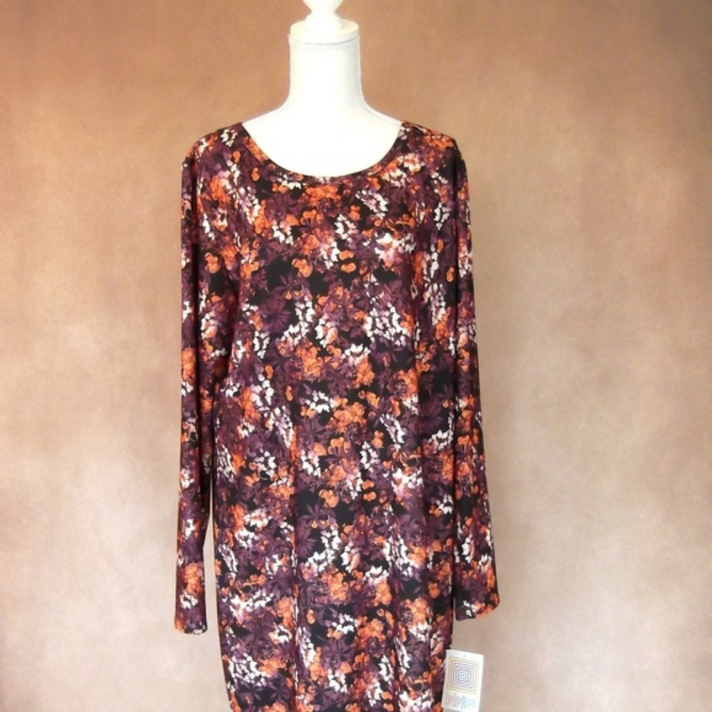 NWT LulaRoe Debbie Dress 3XL